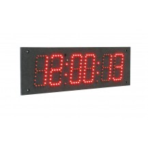 ZBH-10 Inbouw Digitale LED wandklok, cijfers 10 cm. (IP66)