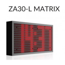 ZA-30 L Matrix LED klok (IP67)