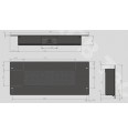 ZAM-5 inbouw staal (IP66)